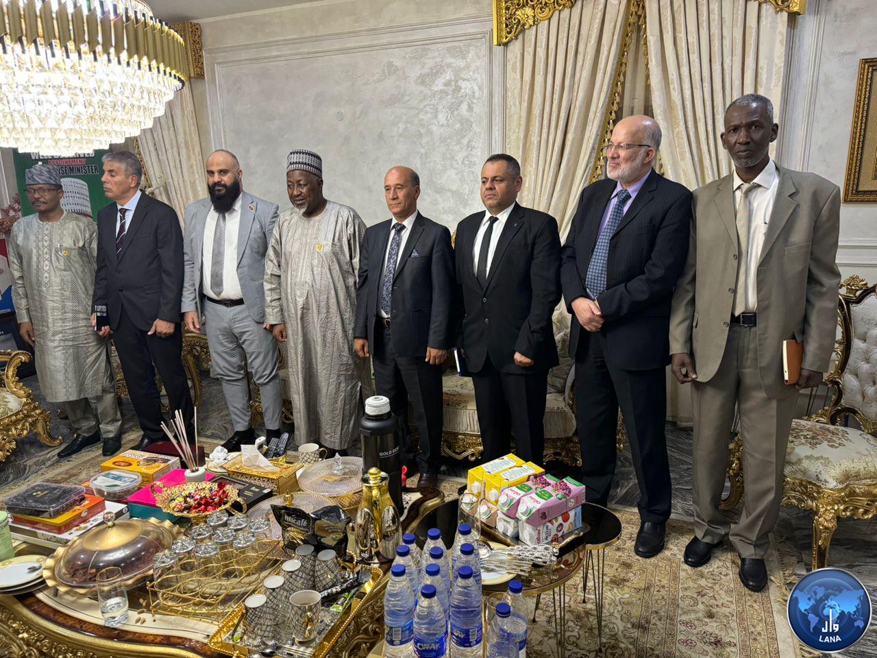 A delegation from the unity government participates in the African counter-terrorism meeting