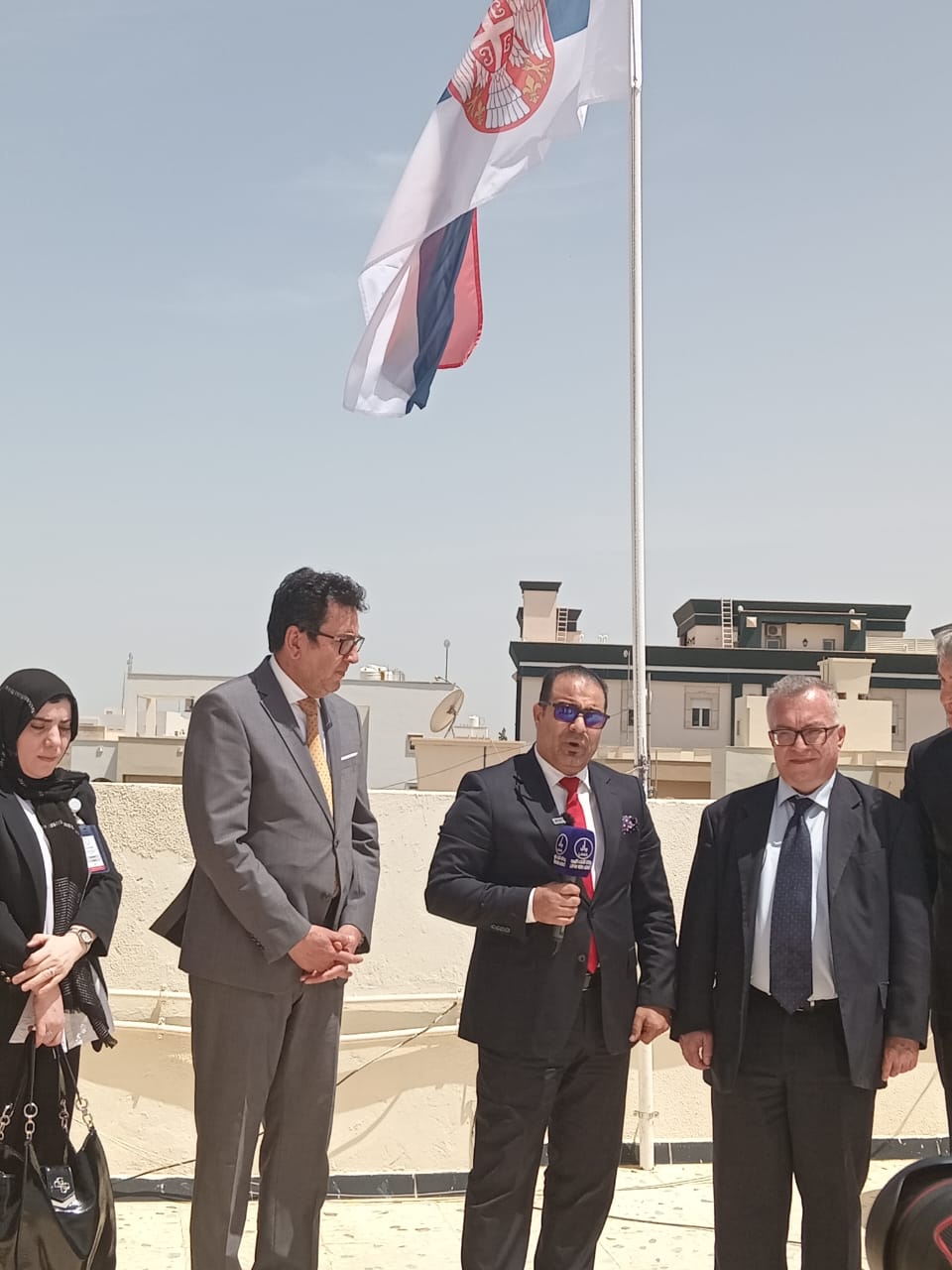 صربيا  تعيد  افتتاح سفارتها بالعاصمة  طرابلس اليوم الاربعاء .