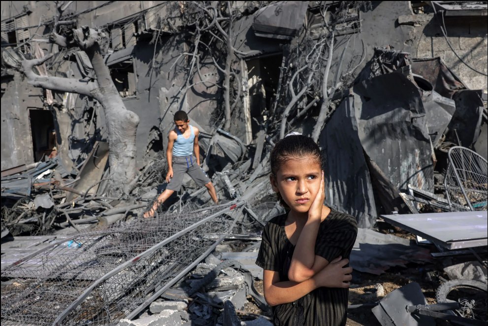 منظمة إنقاذ الطفولة الدولية تعتبر  مدينة خان يونس جنوب  غزة  مدينة أشباح 