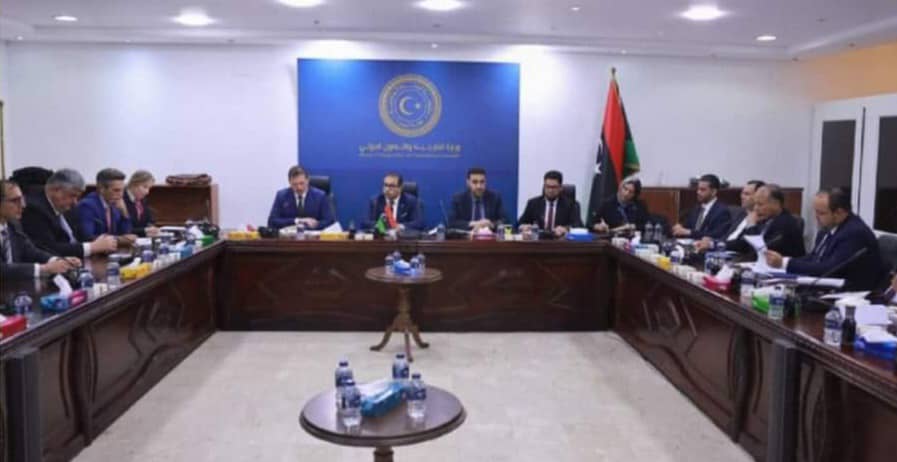 اللجنة المشتركة بين ليبيا وبعثة الاتحاد الأوروبي للدعم في إدارة الحدود  تعقد اجتماعها الاول بطرابلس .