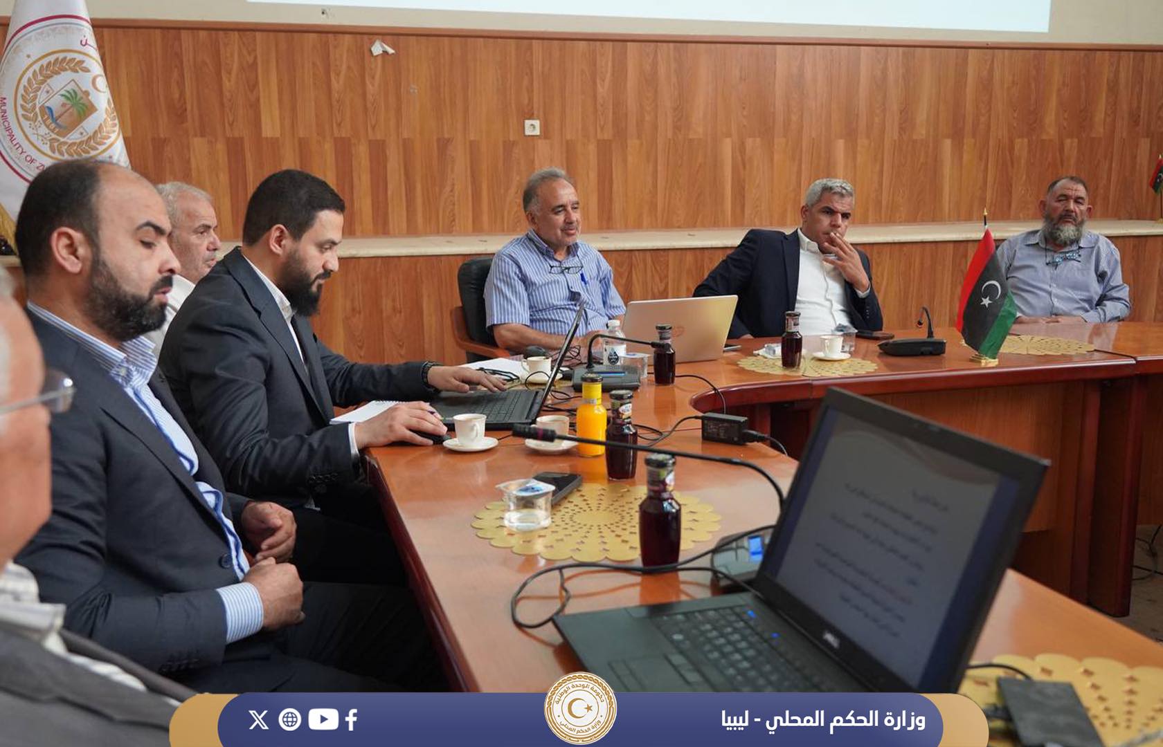 Committee charged with following up on the phenomenon of groundwater overflow in the municipality of Zliten recommends preparing a plan for the municipality’s water supply.