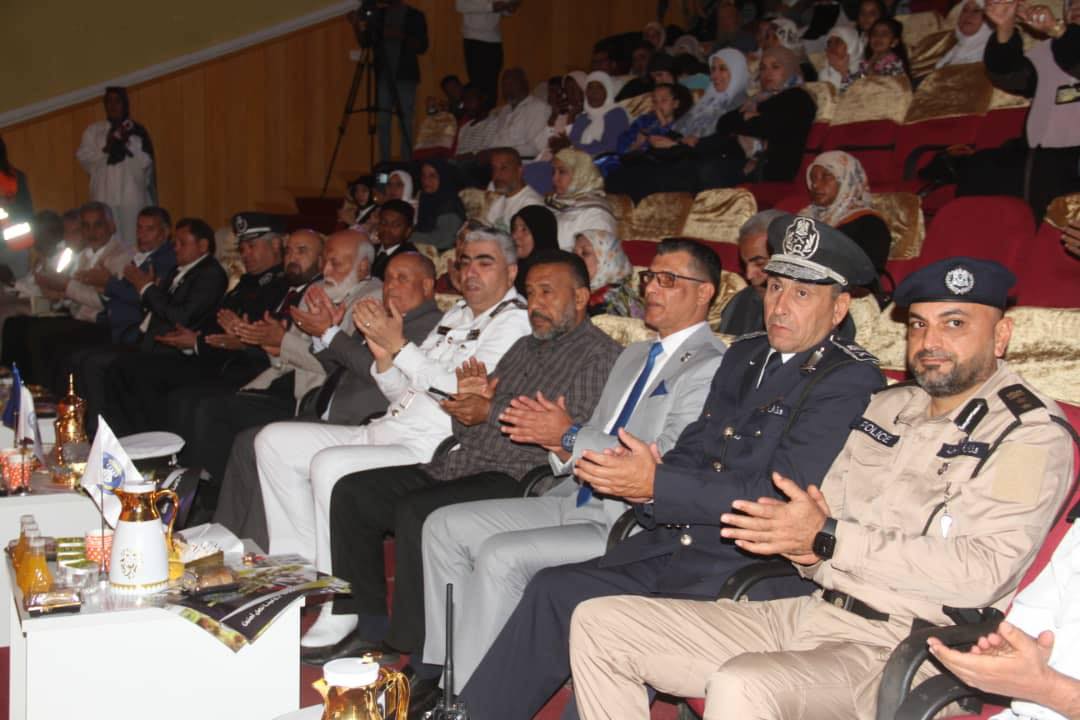 Ministry of Interior commemorates the Unified Arab Traffic Week in Tripoli.