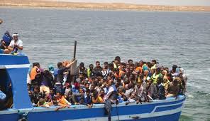  البحرية المغربية تنقذ 38 مهاجراً غير شرعي. 