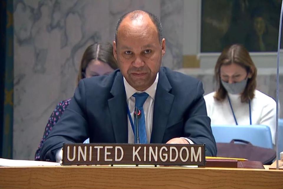 Britain's delegate to the Security Council announces his country's support for the investigations of the Attorney General's Office into the situation in Libya.