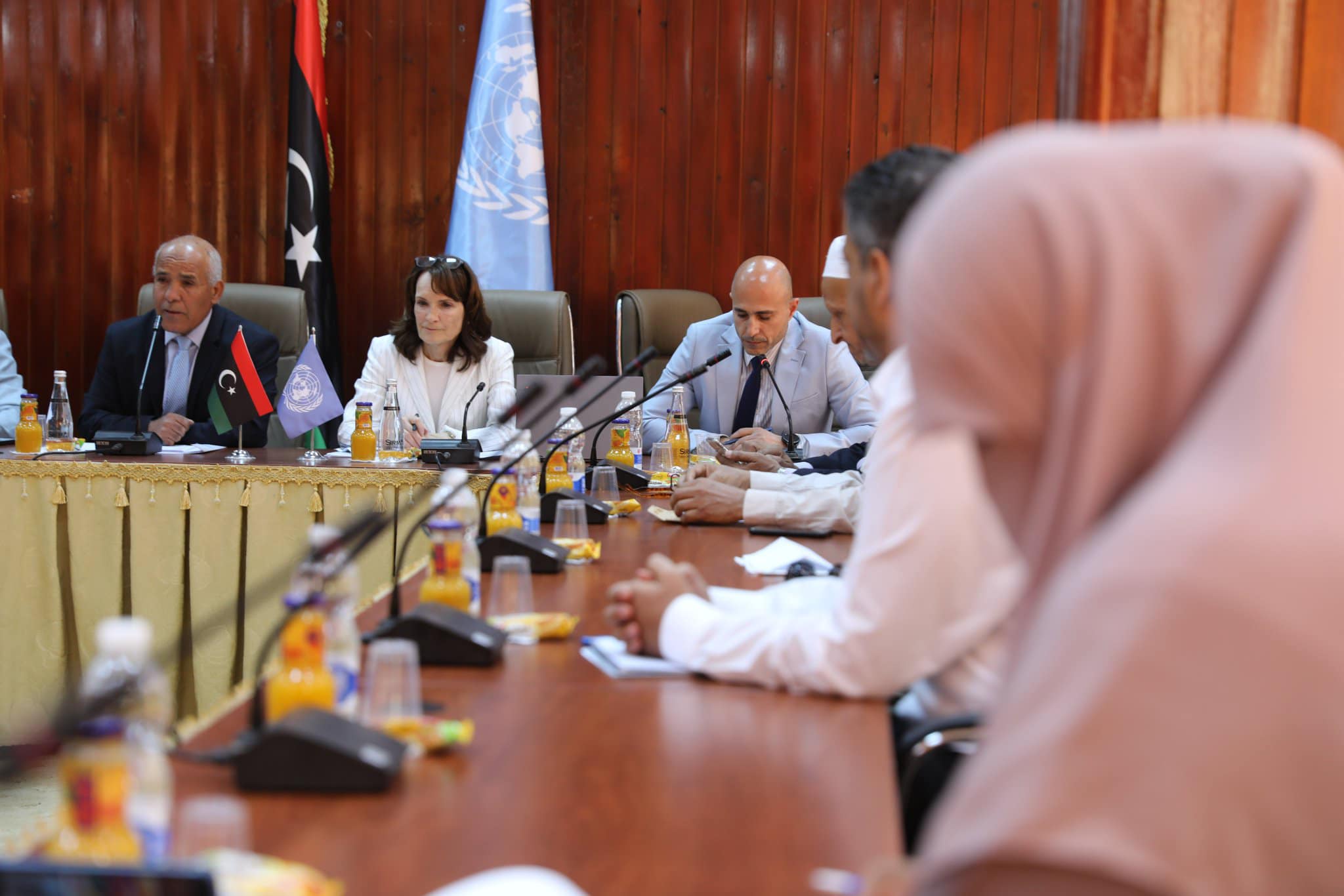 DSRSG meets with local leaders in Ghadames.