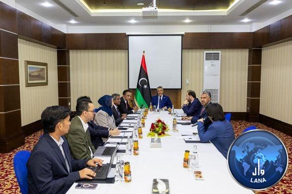 Takala discusses with a Malaysian delegation relations between the two countries and ways to support the Palestinian cause.