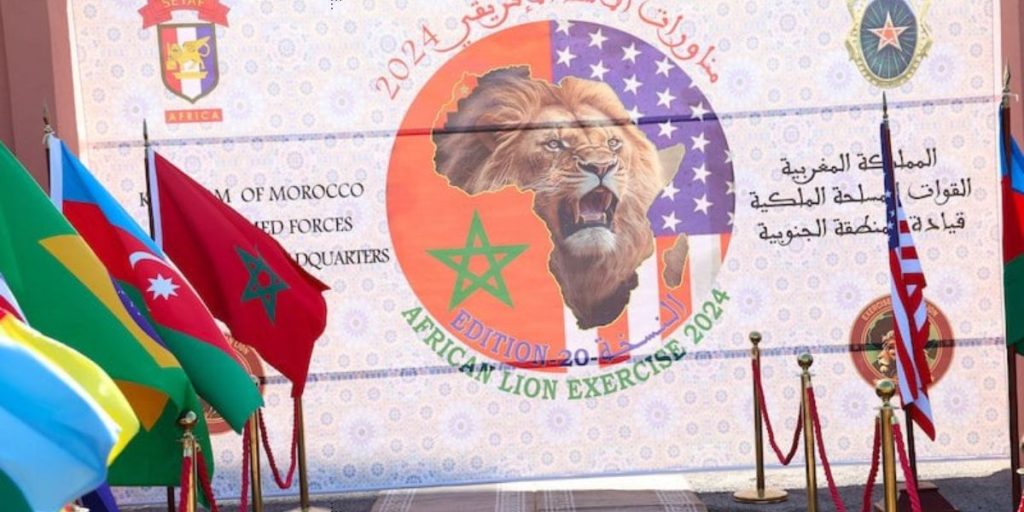 المغرب : الانطلاق الرسمي للدورة العشرين من تمرين (الأسد الإفريقي). 