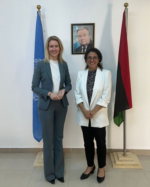 Koury meets with the Dutch Deputy Head of Mission.
