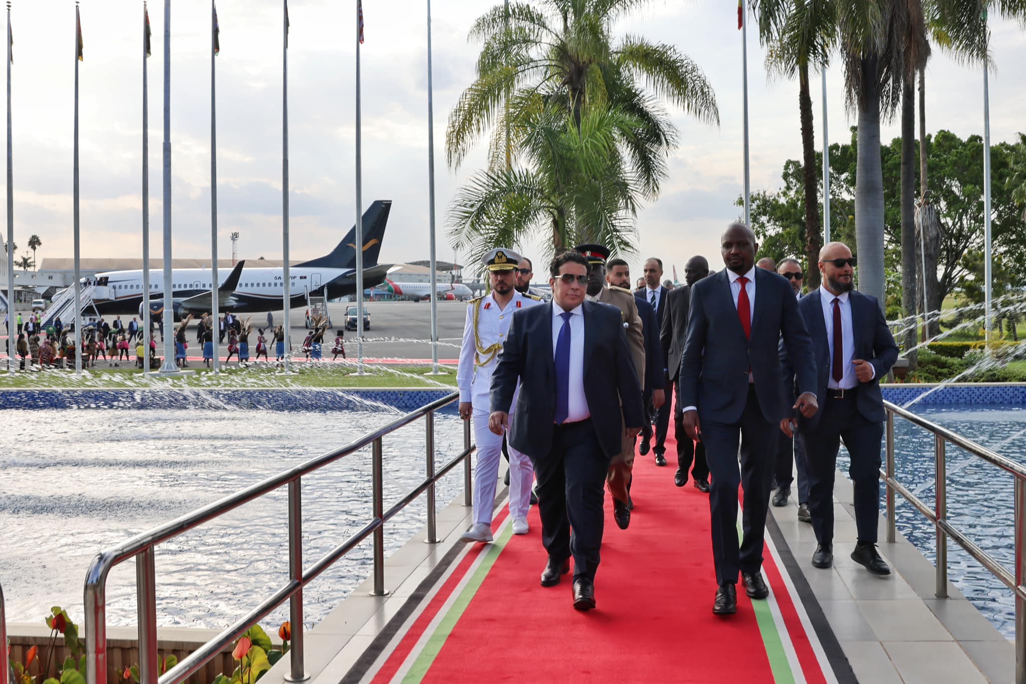Mnifi arrives in Nairobi to participate in the meeting of the African Development Bank.