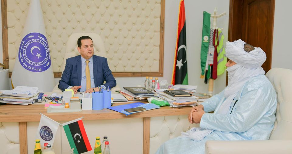وزير الخارجية بالحكومة المكلفة من البرلمان تعلن تأسيس مكتب للشؤون القنصلية بمدينة غات.