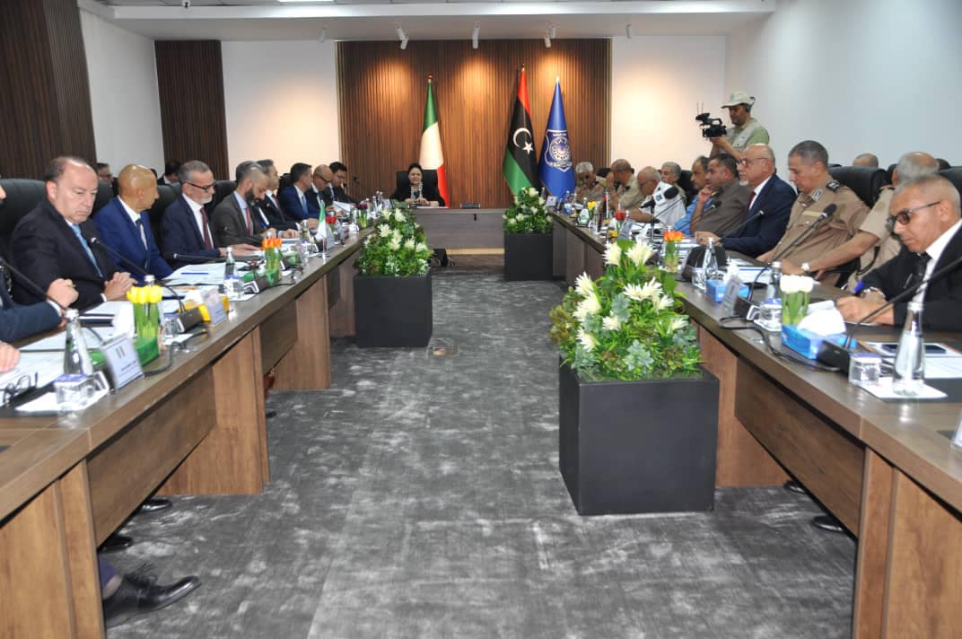 فريق العمل الليبي الإيطالي المعنى بشؤون الأمن يعقد اجتماعه الرابع بطرابلس.