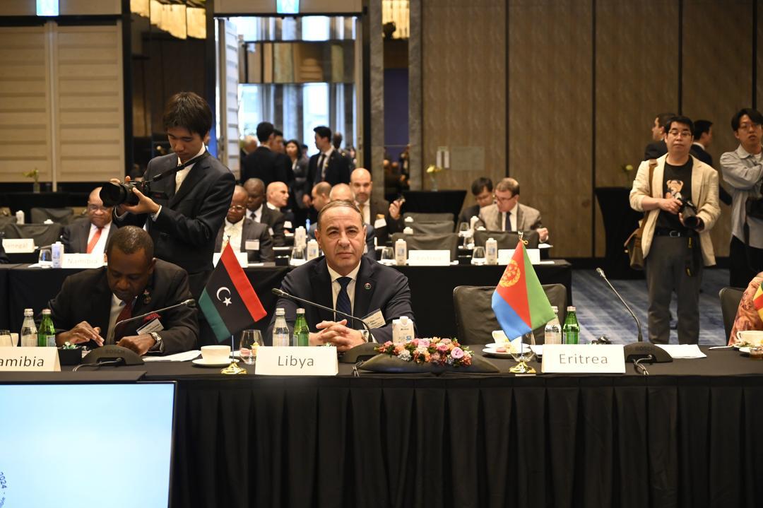 Al-Baour participates in the meeting of the Korean-African Foreign Ministers Conference in Seoul.