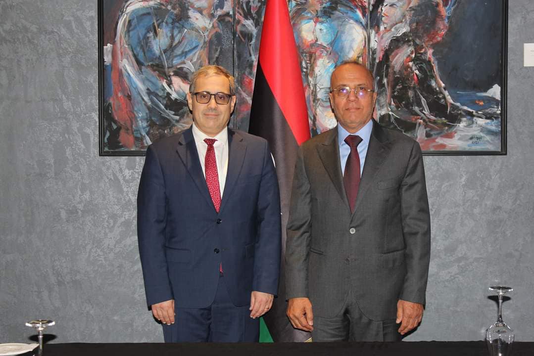 Al-Lafi and the Chargé d'Affairs of the American Embassy in Libya discuss ways to resolve the Libyan crisis and restore stability and peace to the country.