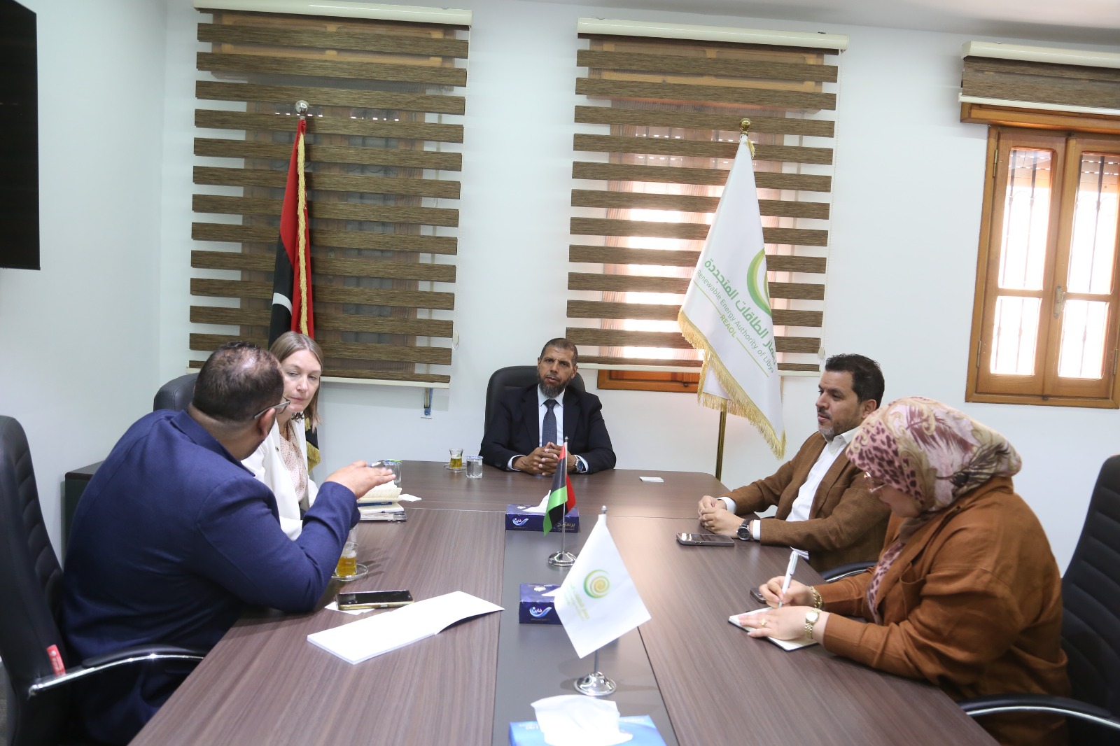 Renewable Energy Authority discusses areas of bilateral cooperation with Britain.