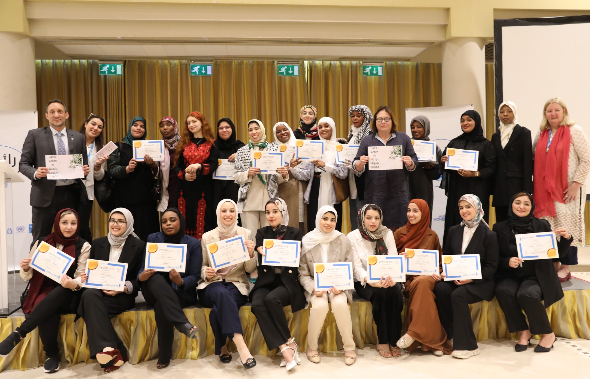 Thirty participants graduated from the Pioneers Program of the United Nations Support Mission in Libya.