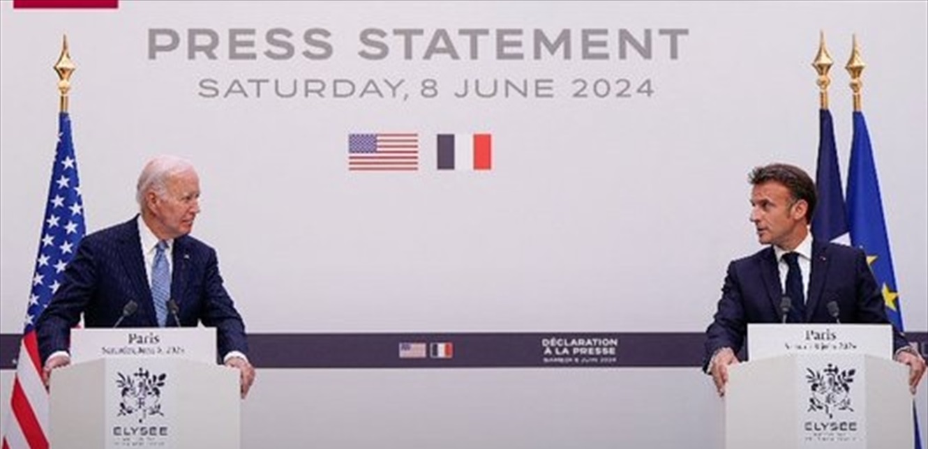 الرئيس الفرنسي يدعو إلى وقف فوري لإطلاق النار في غزة.