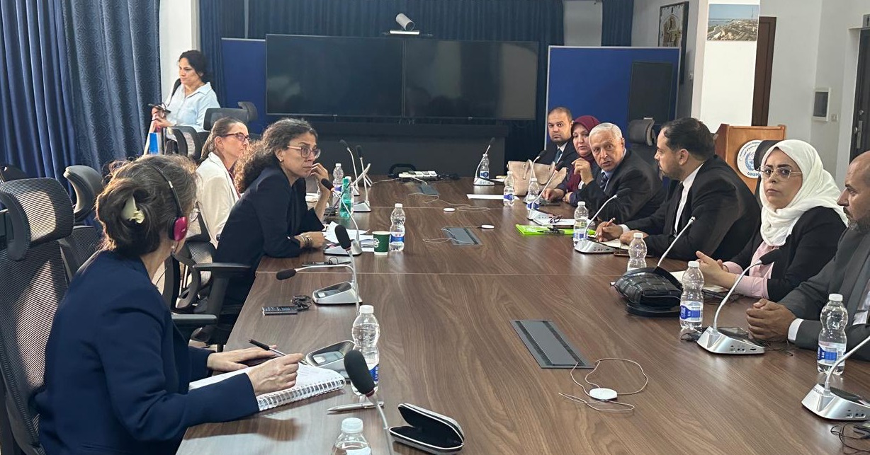 Koury meets with members of the Amazigh Supreme Council.