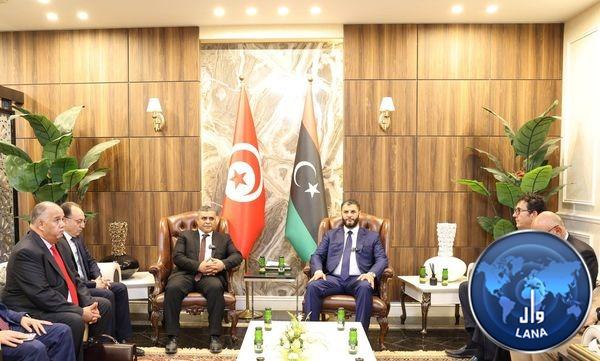 Tunisian Interior Minister meets with his NUG counterpart.