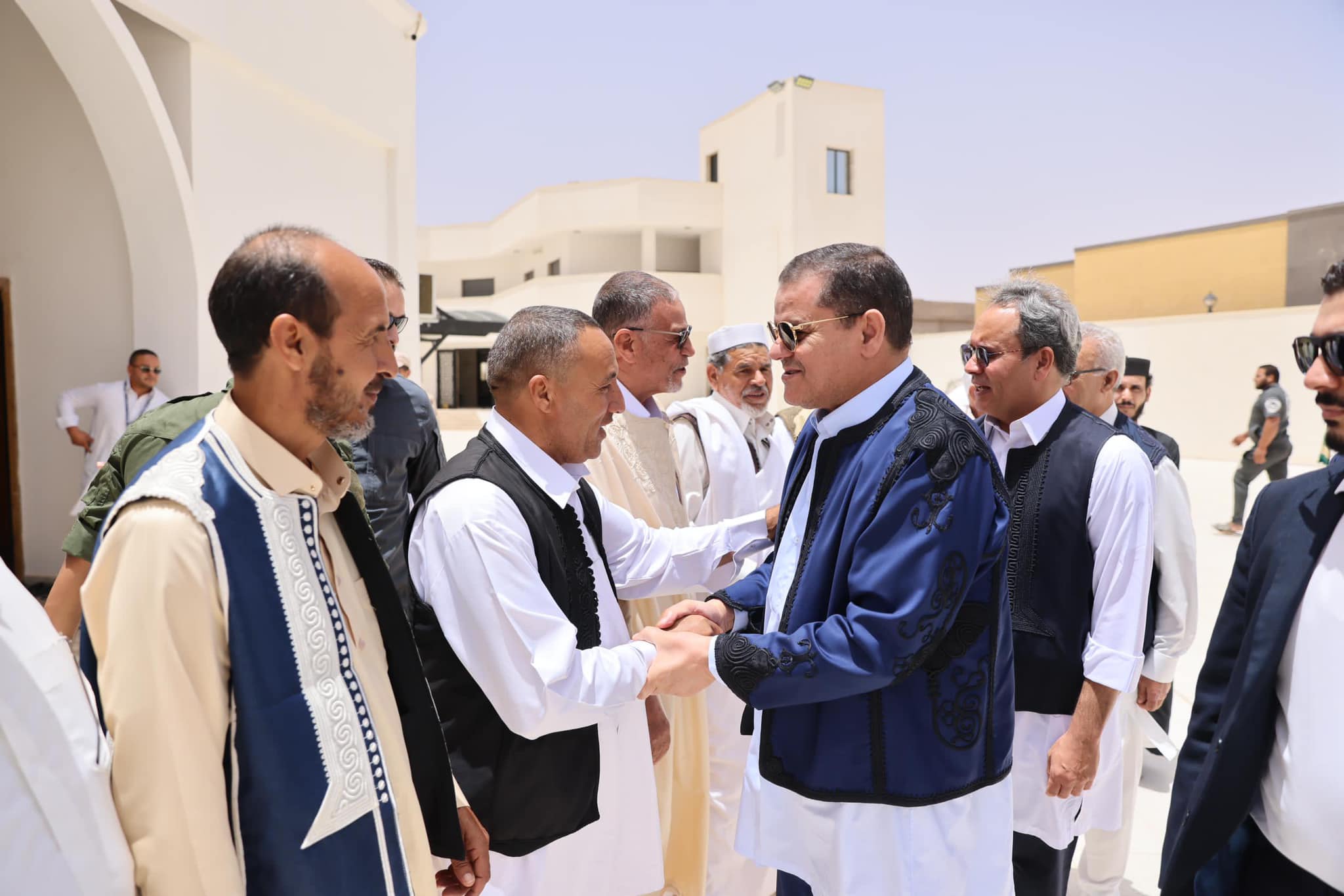Al-Dbaiba visits Al-Asabaa.
