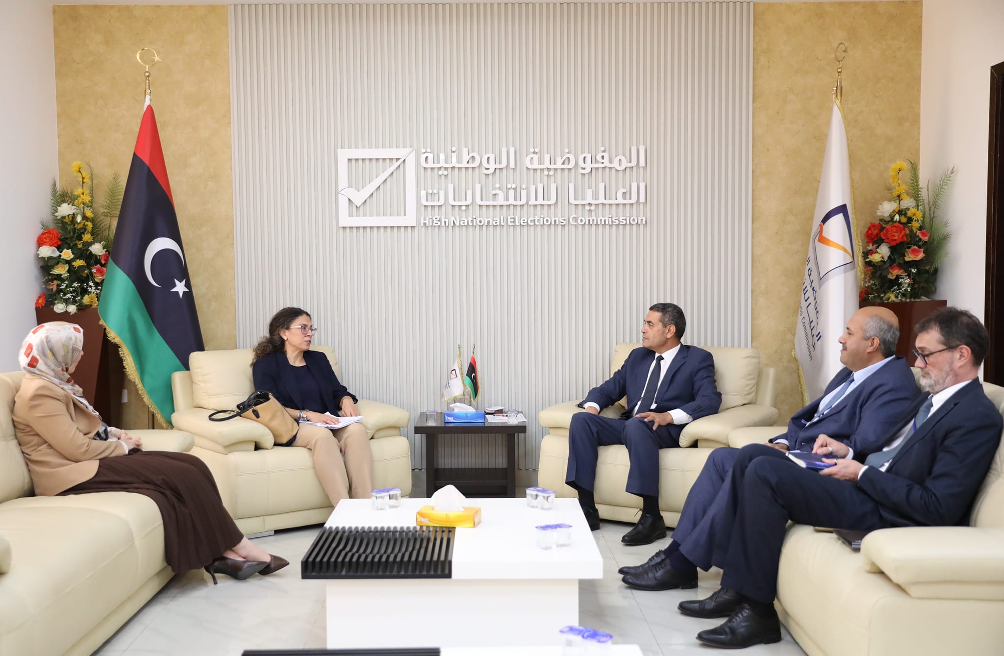 Al-Sayeh and Khoury discuss procedures related to municipal council elections.
