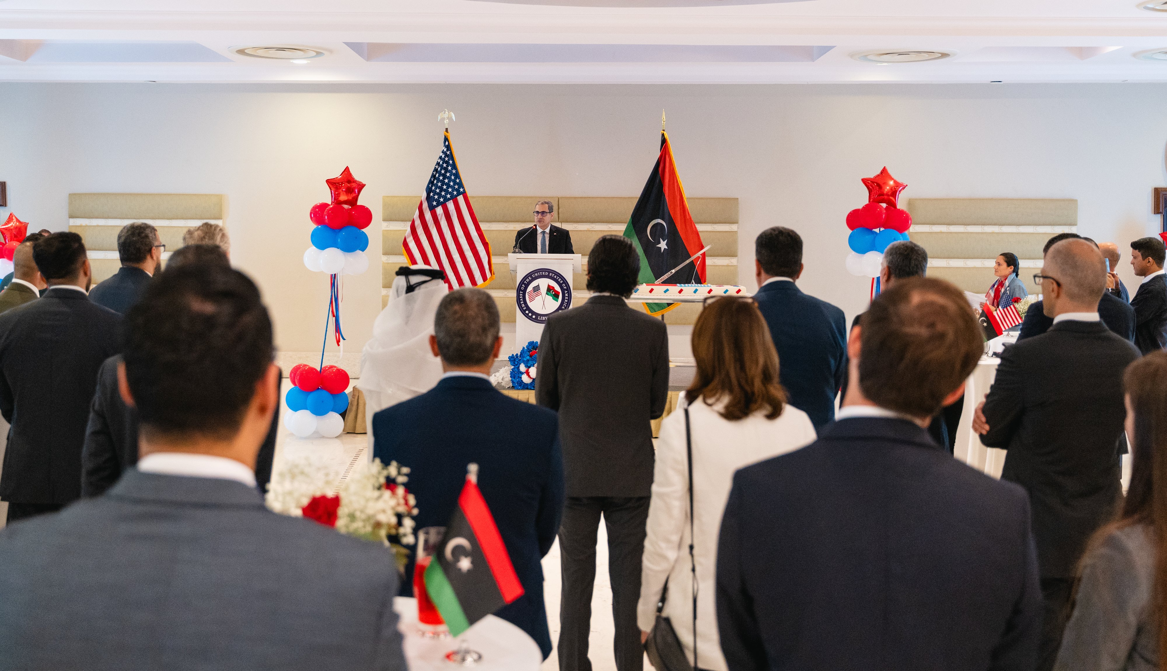 Brent: Libyan participated in the celebration of the anniversary of the independence of the United States.