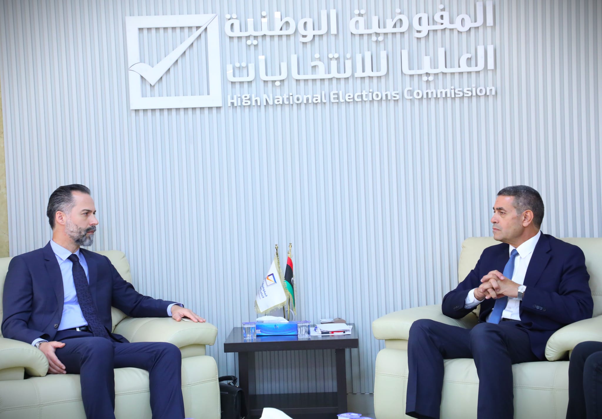 Al-Sayeh discusses with the Turkish ambassador support for the completion of the anticipated electoral elections.