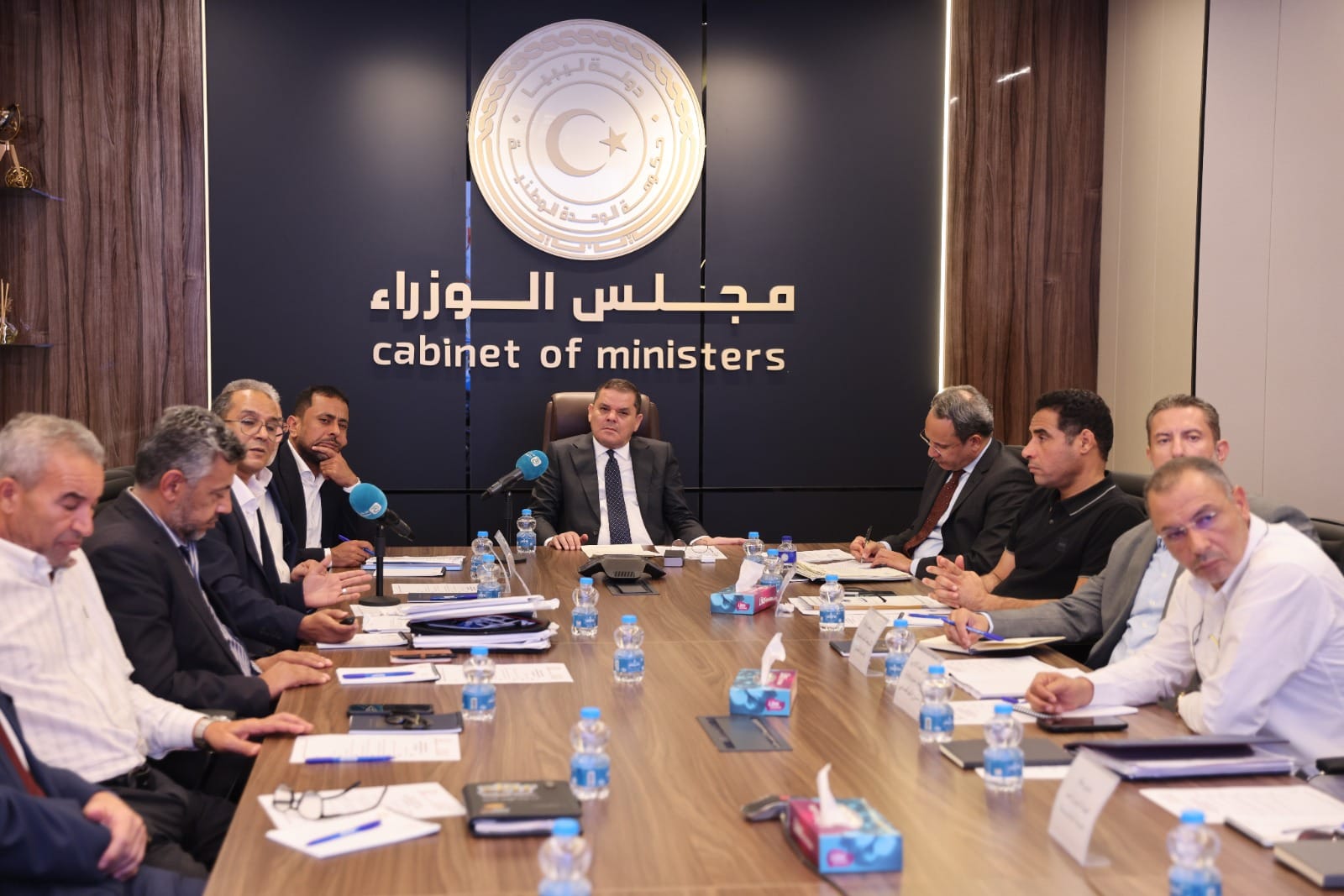 Al-Dbaiba stresses the need to unify efforts among institutions related to water supply.