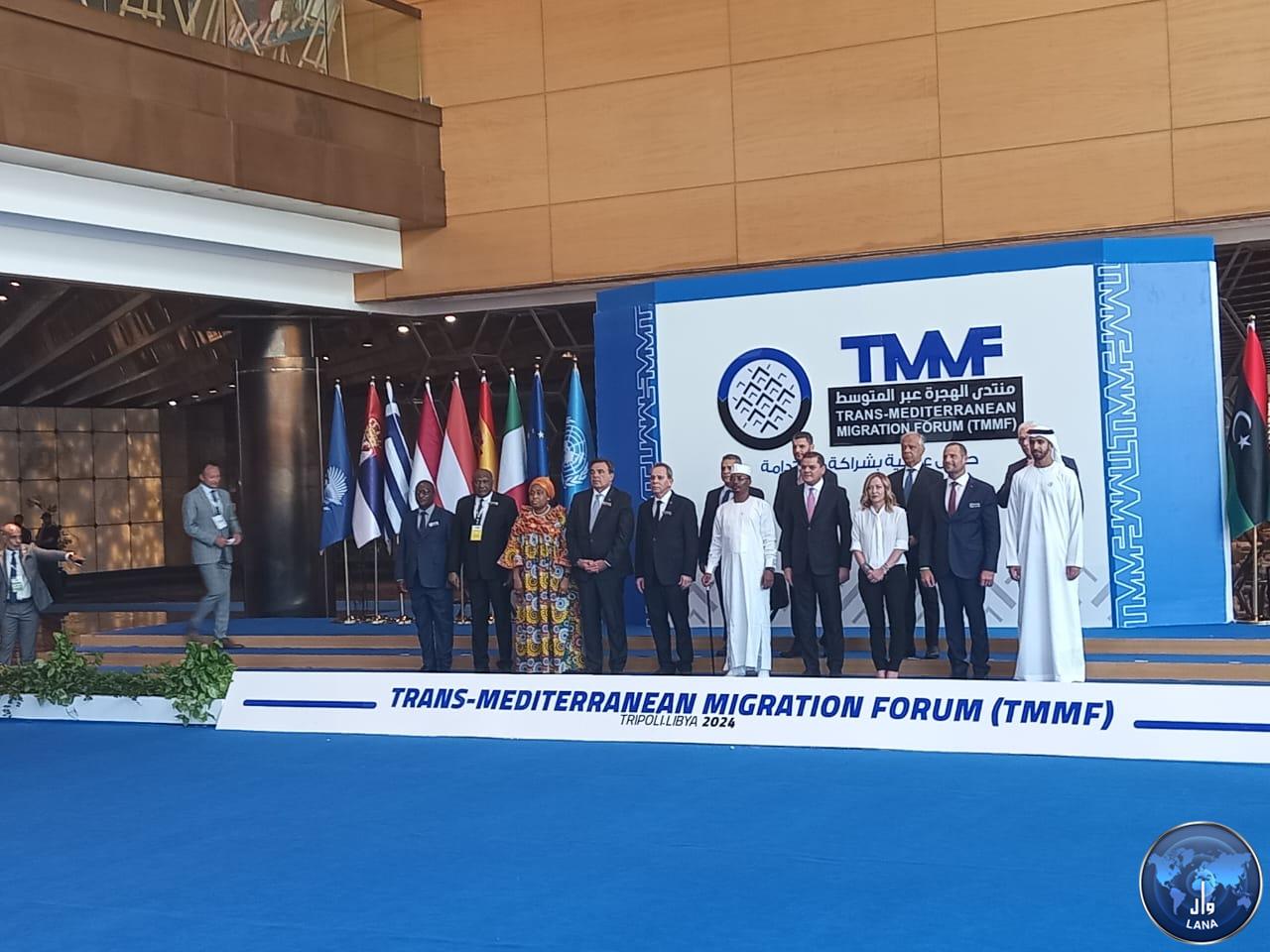 Dabaiba participates in the Trans Mediterranean Migration Forum