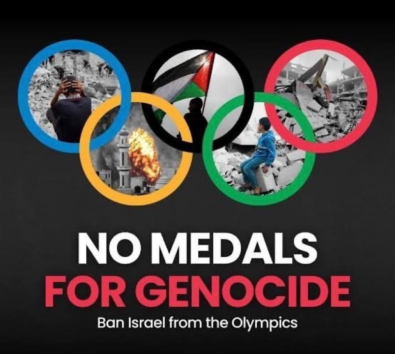 حملة عالمية تطالب بمنع الكيان الاسرائيلي من المشاركة في أولمبياد باريس 2024   