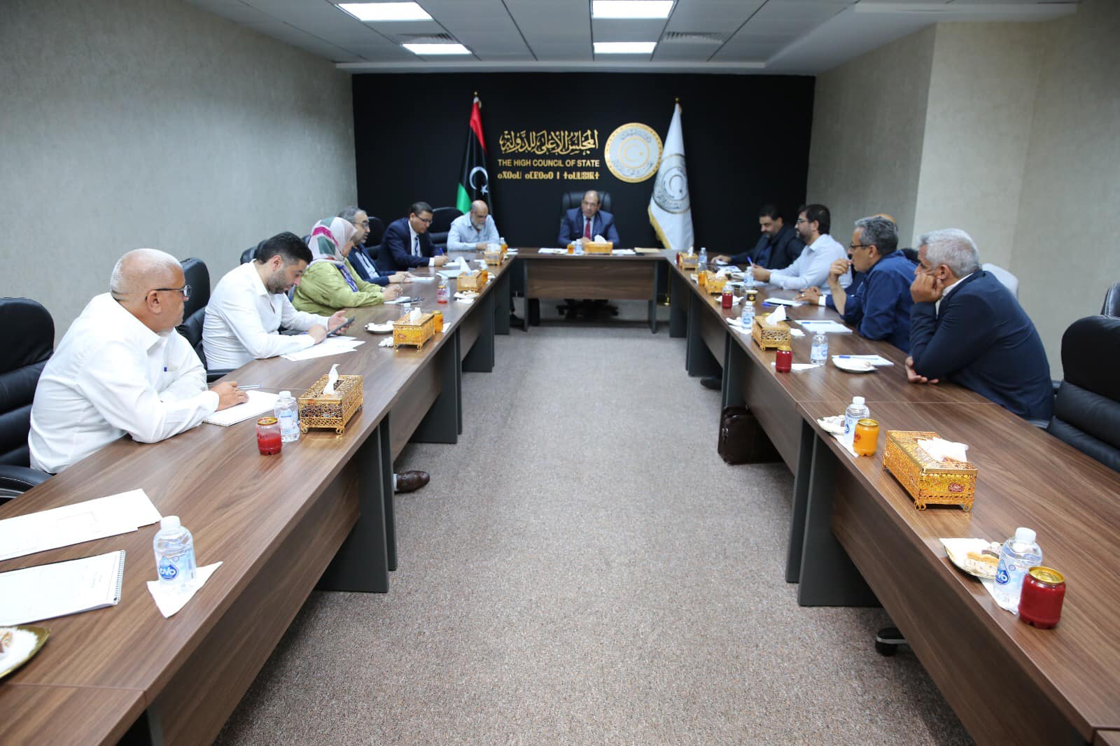 لجنة الخدمات بالمجلس الأعلى للدولة تعقد اجتماعا لتقييم الاطار التشريعي والتنفيذي للحكم المحلي في ليبيا
