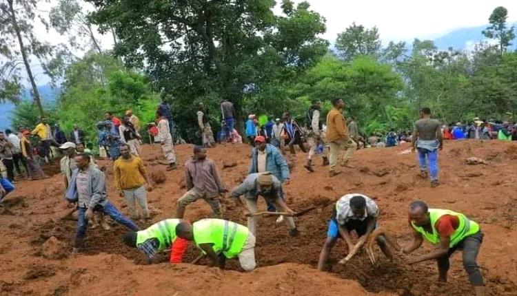 ارتفاع حصيلة ضحايا انزلاق التربة في إثيوبيا إلى 257 قتيلا.