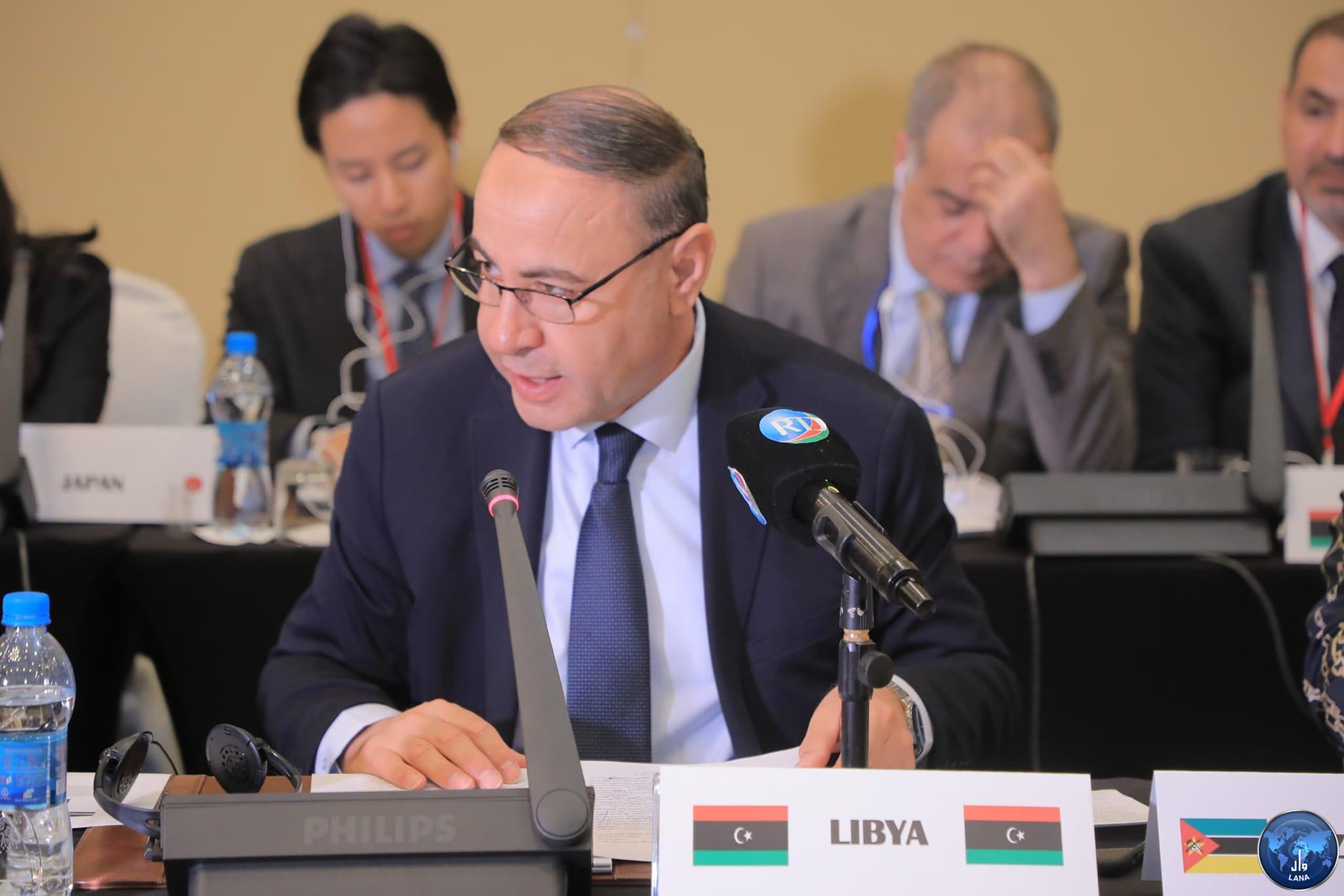  الباعور يؤكد وقوف ليبيا بجانب السودان لتحقيق للسلام .