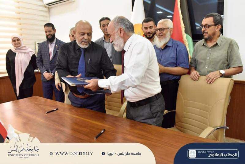 اتفاقية في علوم الغلاف الجوي بين المركز الوطني للإ رصاد وجامعة طرابلس .