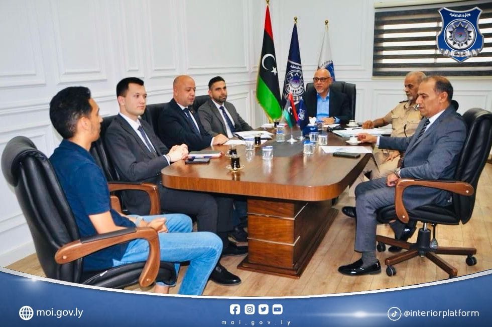 Department of International Relations and Cooperation at the Ministry of Interior meets with the representative of the Turkish Ministry of Interior.