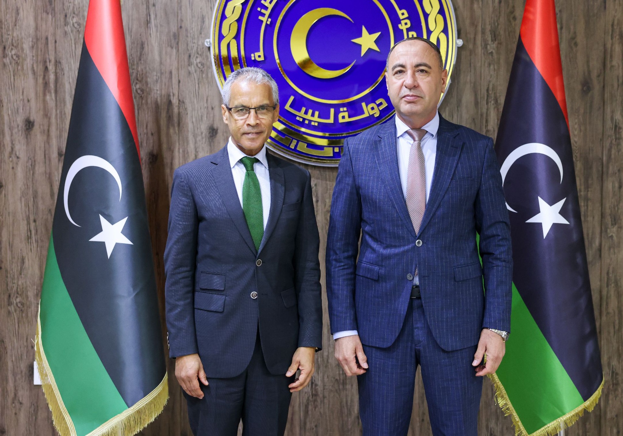 Al-Baour discusses with the French Ambassador to Libya enhancing cooperation between the two countries