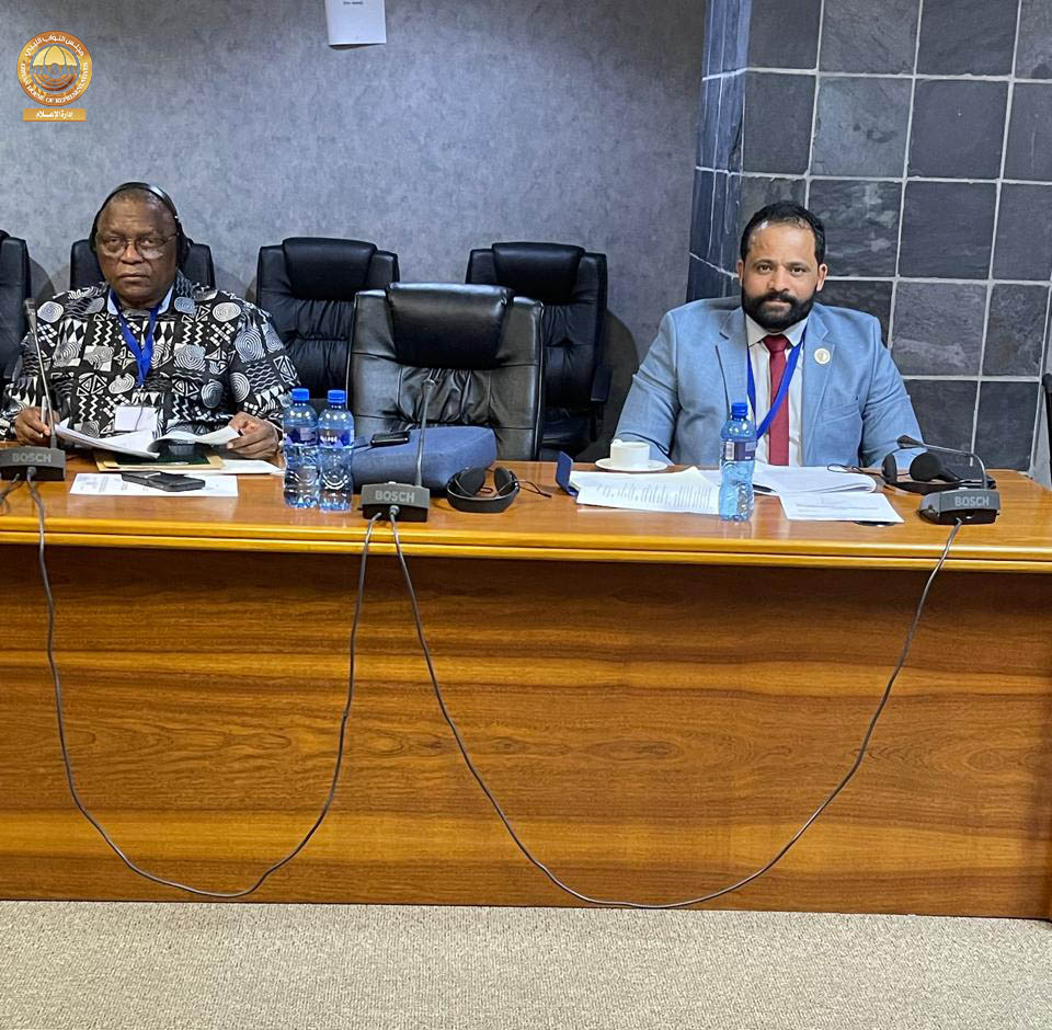 The House of Representatives participates in the meetings of the Implementation Plan of the Model Law on Food Security in Africa held in South Africa.