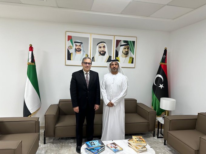 Berndt meets with the UAE Ambassador to Libya.