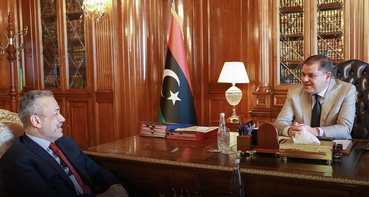 Dbeibah discusses with Bengdara plan to increase Libyan oil production.