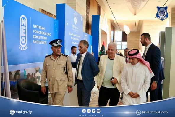 Tourist Police Department participates in the opening of TAT Libya Expo 2024.