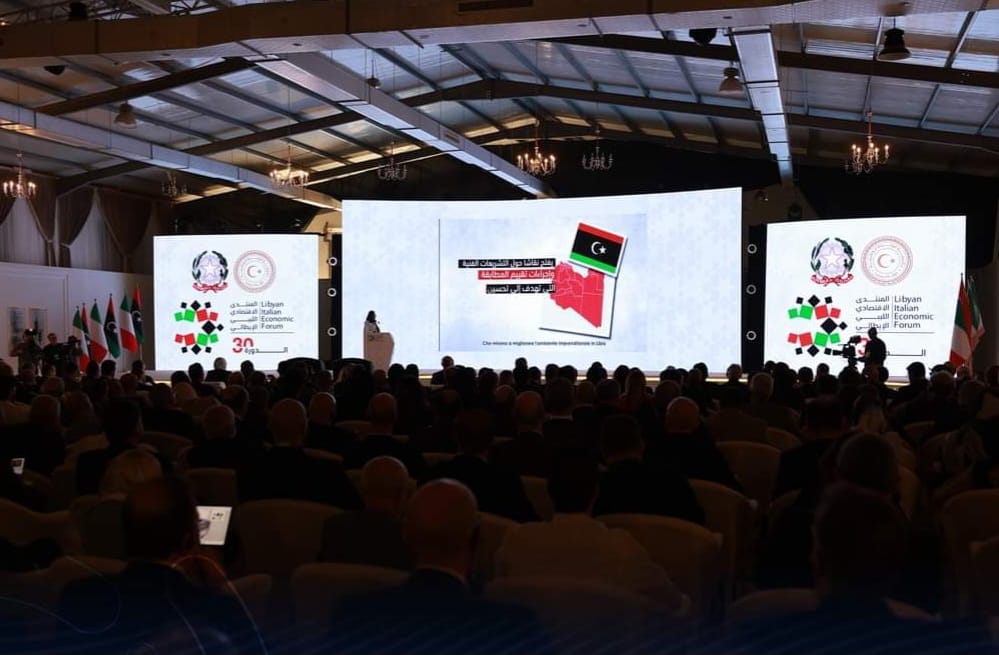 On the sidelines of the Libyan-Italian Economic Forum: Signing of seven cooperation agreements between the two countries.