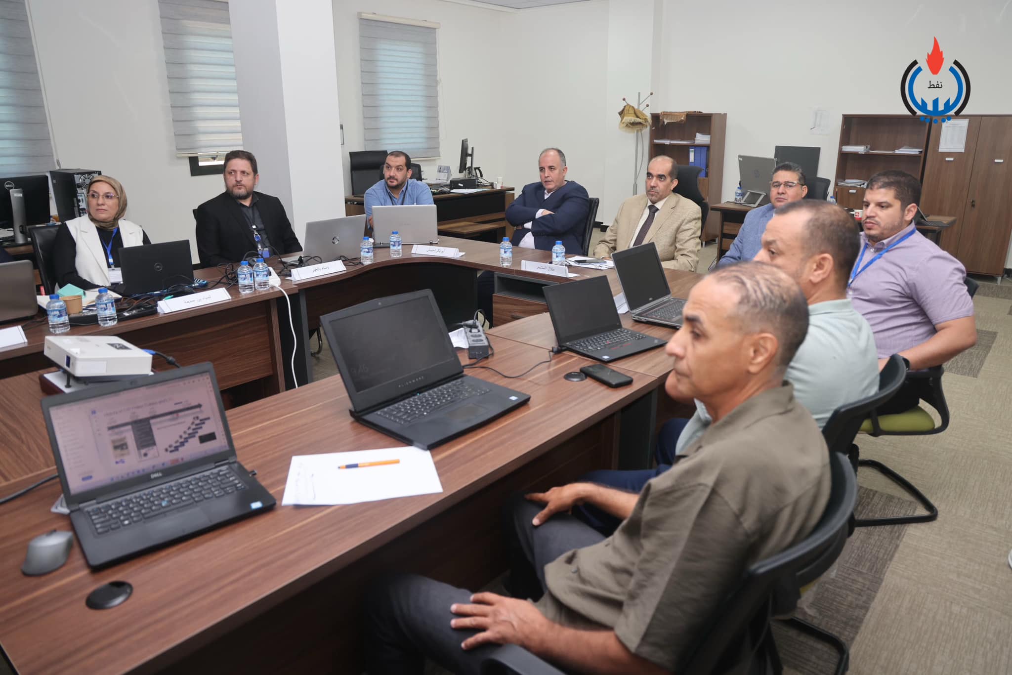 NOC and Schlumberger organize practical training for collecting data on submersible pumps.