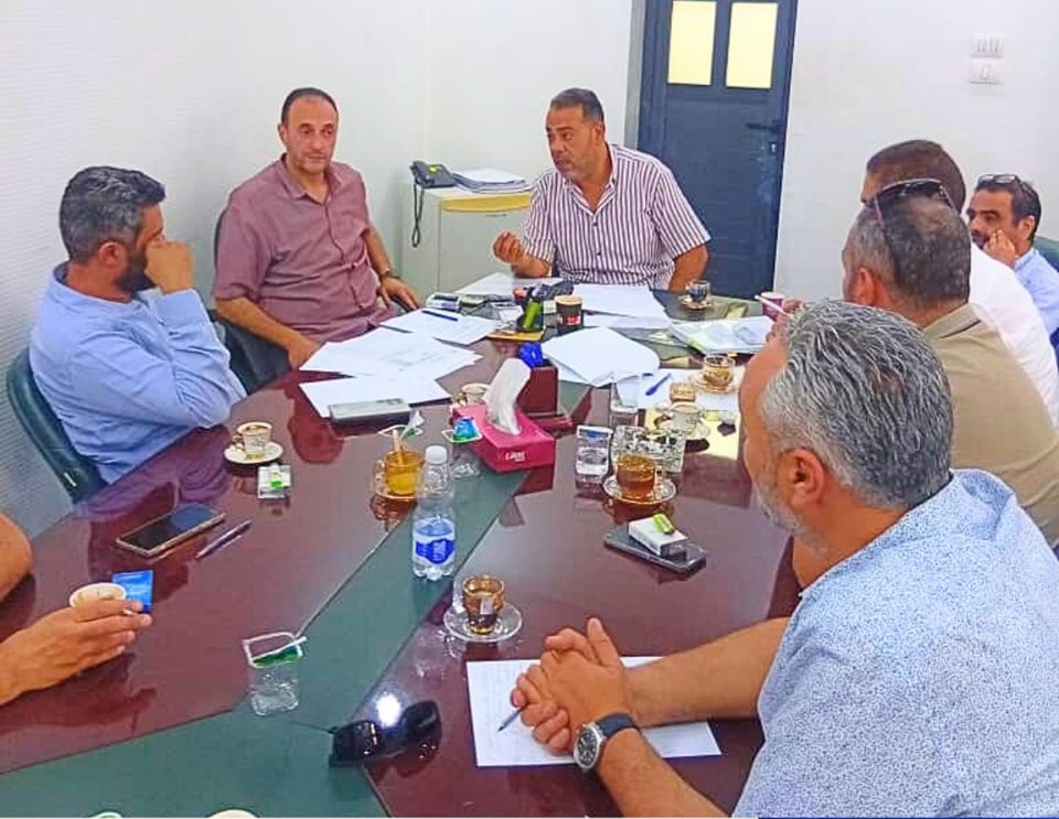  البدء في اعمال حصر الاضرار الناتجة عن الاشتباكات المسلحة بمحلة زاوية الدهماني.