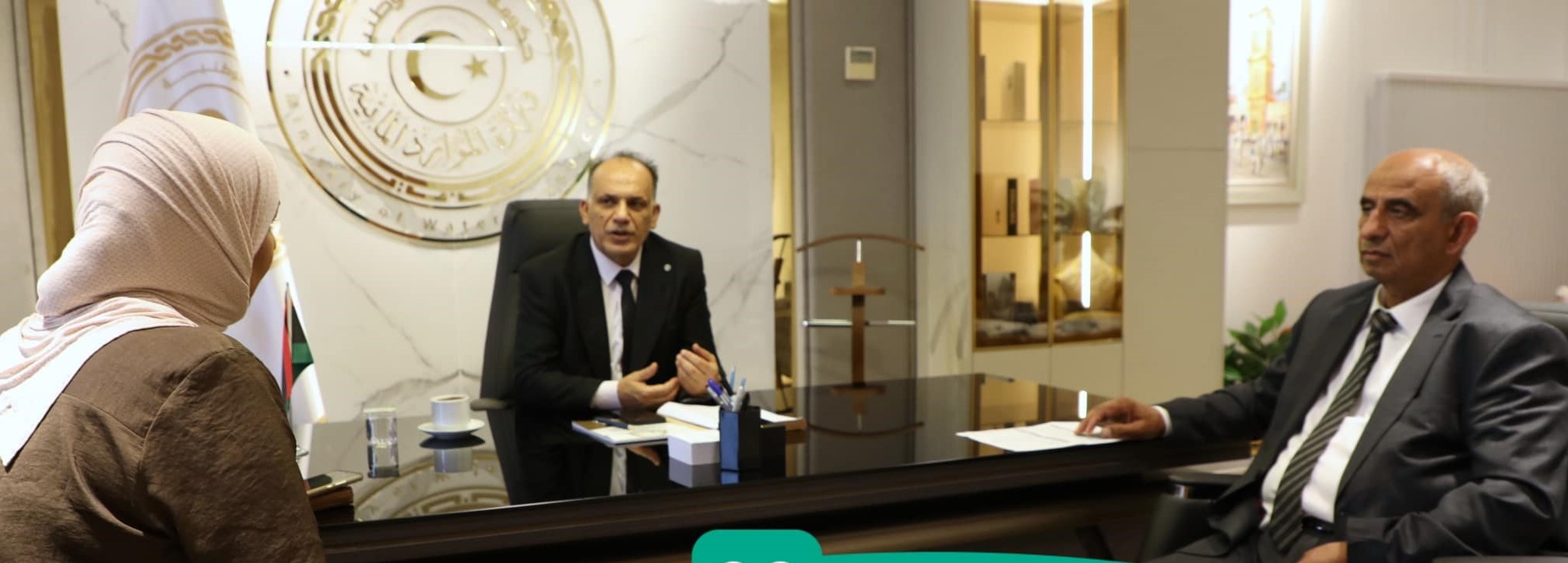 وزارة الموارد المائية تناقش مع الوكالة الألمانية ( GIZ) تعزيز التعاون الفني في قطاع المياه.