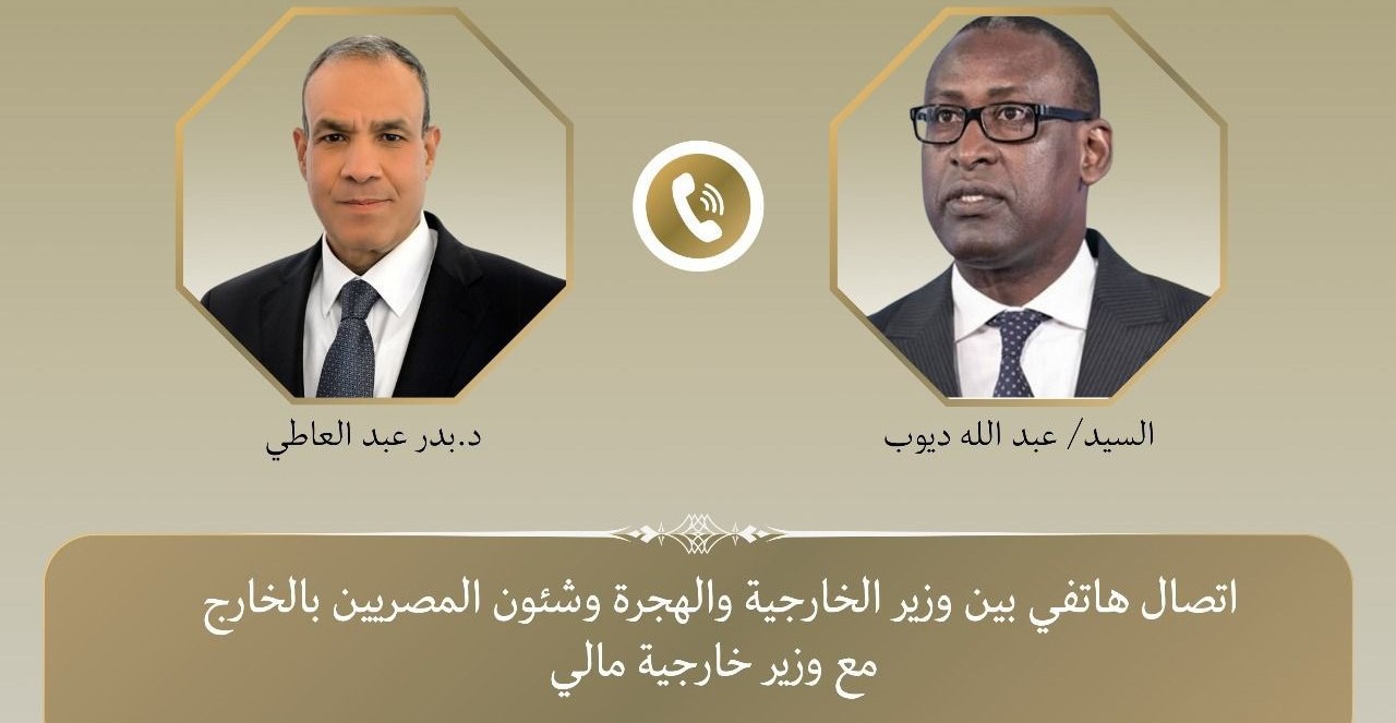 اتصال هاتفي بين وزيري خارجية مصر ومالي لبحث التعاون الثنائي ومكافحة الإرهاب