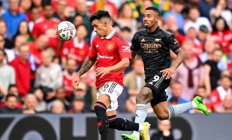 أرسنال يستضيف مانشستر يونايتد في قمة الجولة 23 من البريميرليغ