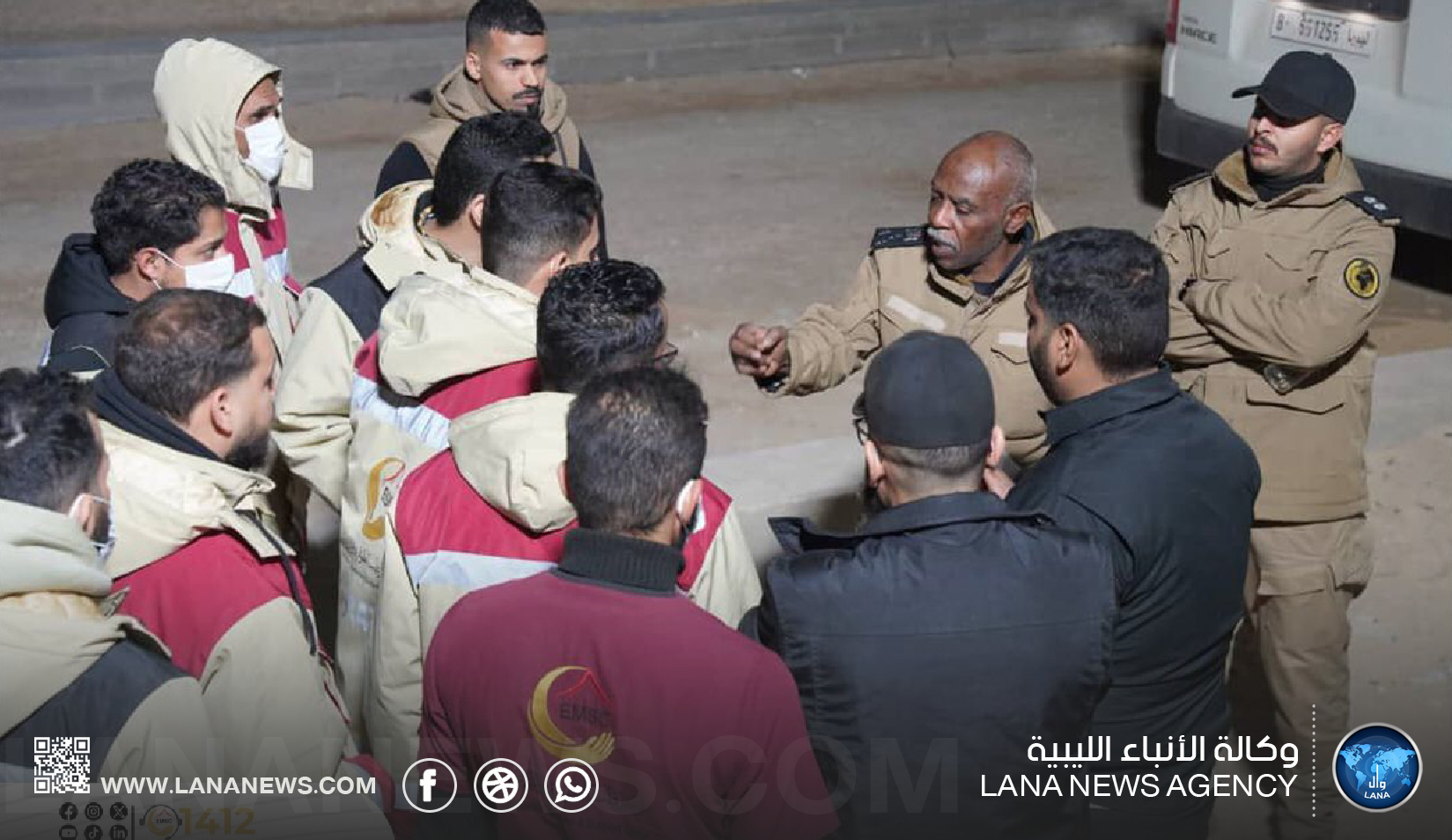 بعد بلاغات بأمراض : مركز طب الطوارئ يتدخل سريعا لرعاية نزلاء الهجرة غير الشرعية