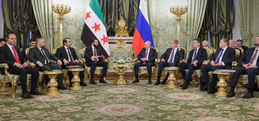 بوتين يبحث مع الشرع  العلاقات الثنائية وآخر التطورات في المنطقة