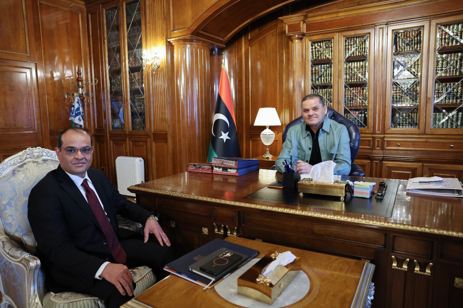 الدبيبة يبحث مع وزير الموارد المائية أولويات المرحلة المقبلة لتعزيز الأمن المائي