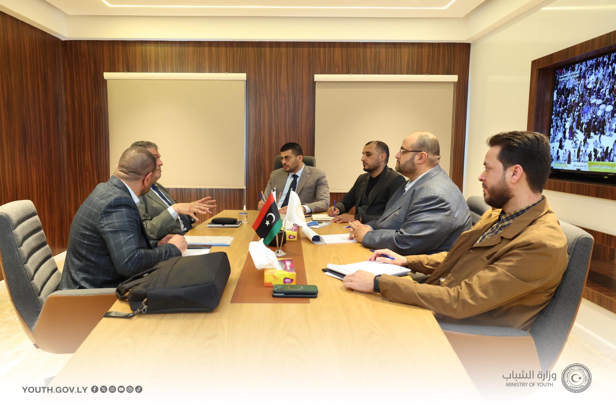 وزارة الشباب تبحث آليات التعاون مع البرنامج الوطني للإسكان والتطوير العقاري 