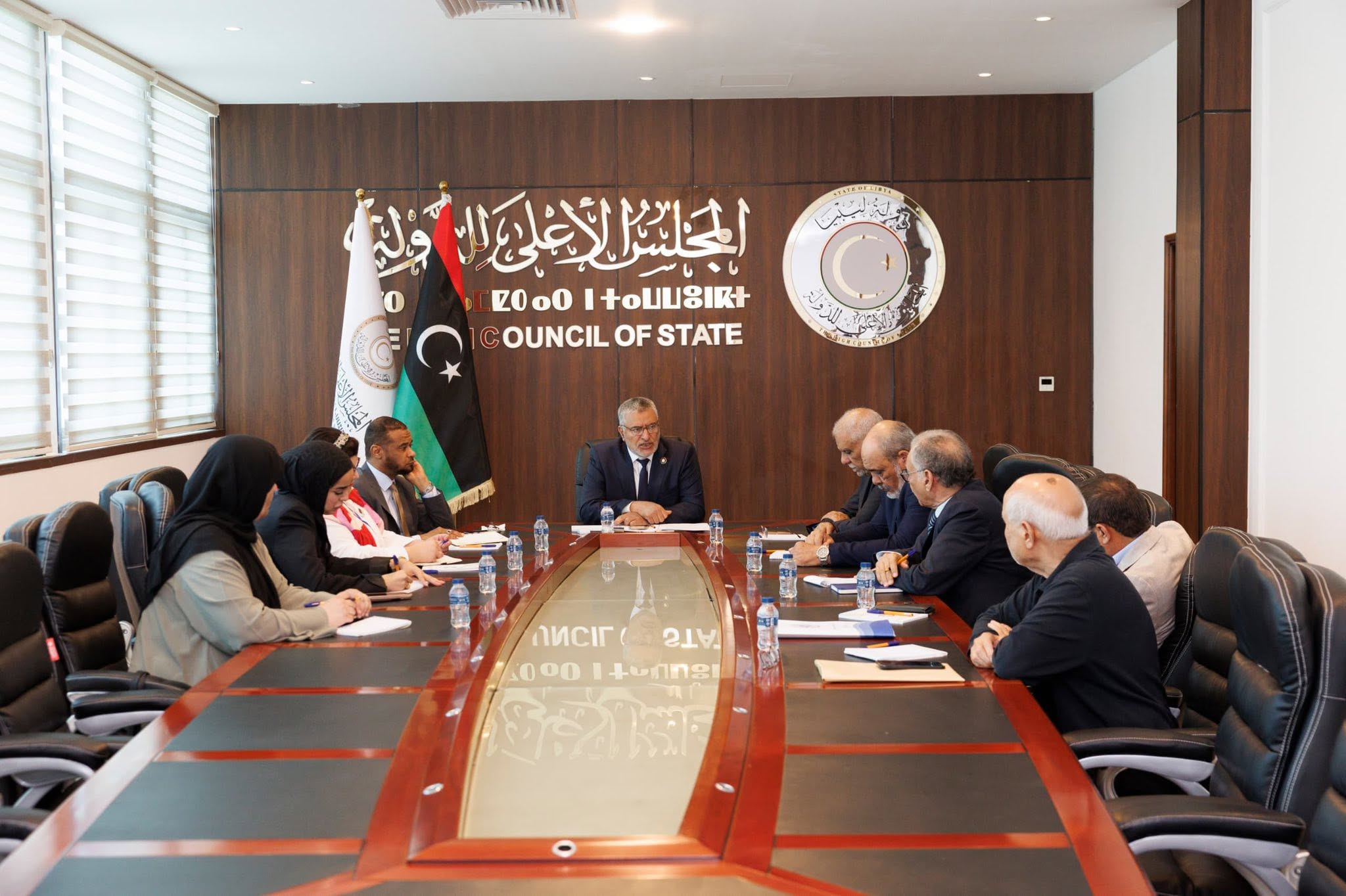 تكالة يناقش مع عدداً من أعضاء مسار الحوكمة ضمن الحوار المهيك
